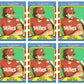 (10) 1987 Fleer Limited Edition Baseball #3 Steve Bedrosian Lot Phillies