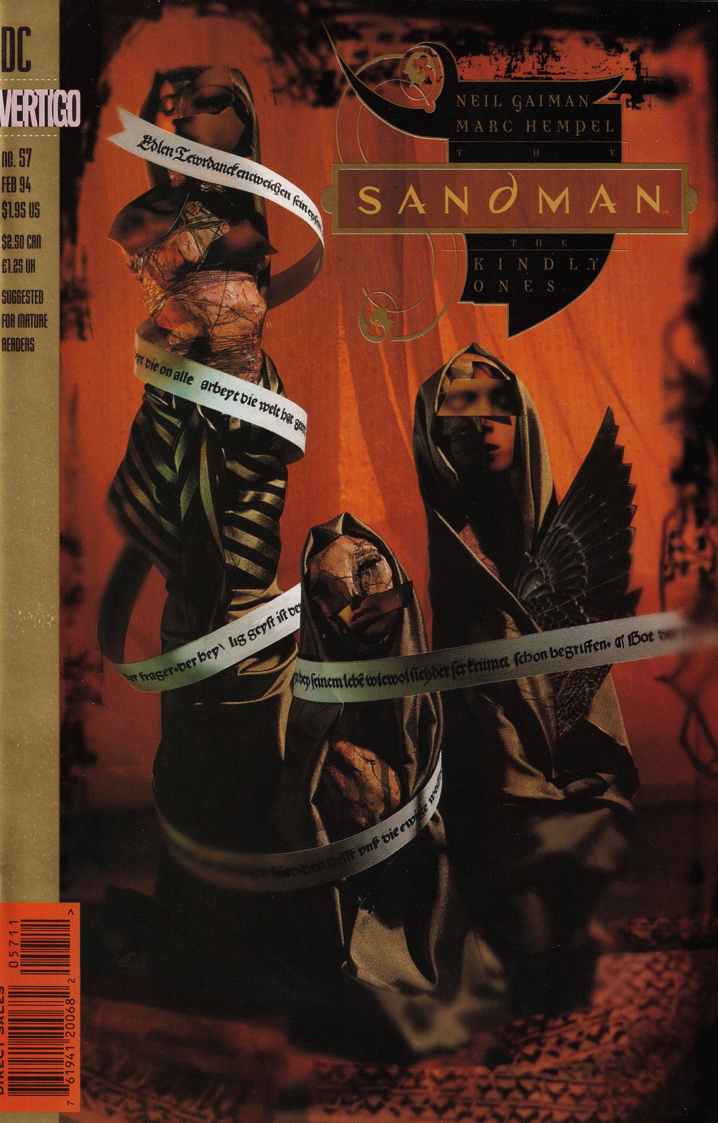 Sandman #57 Direct Edition Cover (1989-1996) Vertigo Comics