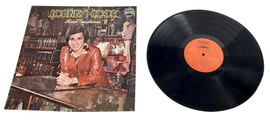 Johnny Cook Real Goodness Vinyl LP Calvary Records 1976
