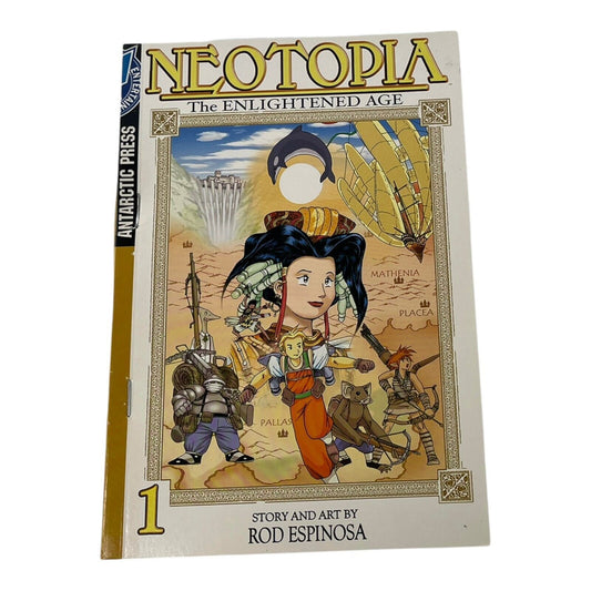 Neotopia The Enlightened Age Volume 1 Manga Graphic Novel Antarctic Press