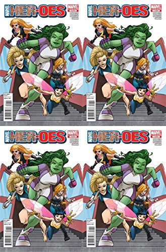 Her-oes #1 (2010) Marvel Comics - 4 Comics