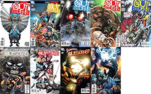 The Outsiders #19-27 (2009-2011) DC Comics - 9 Comics