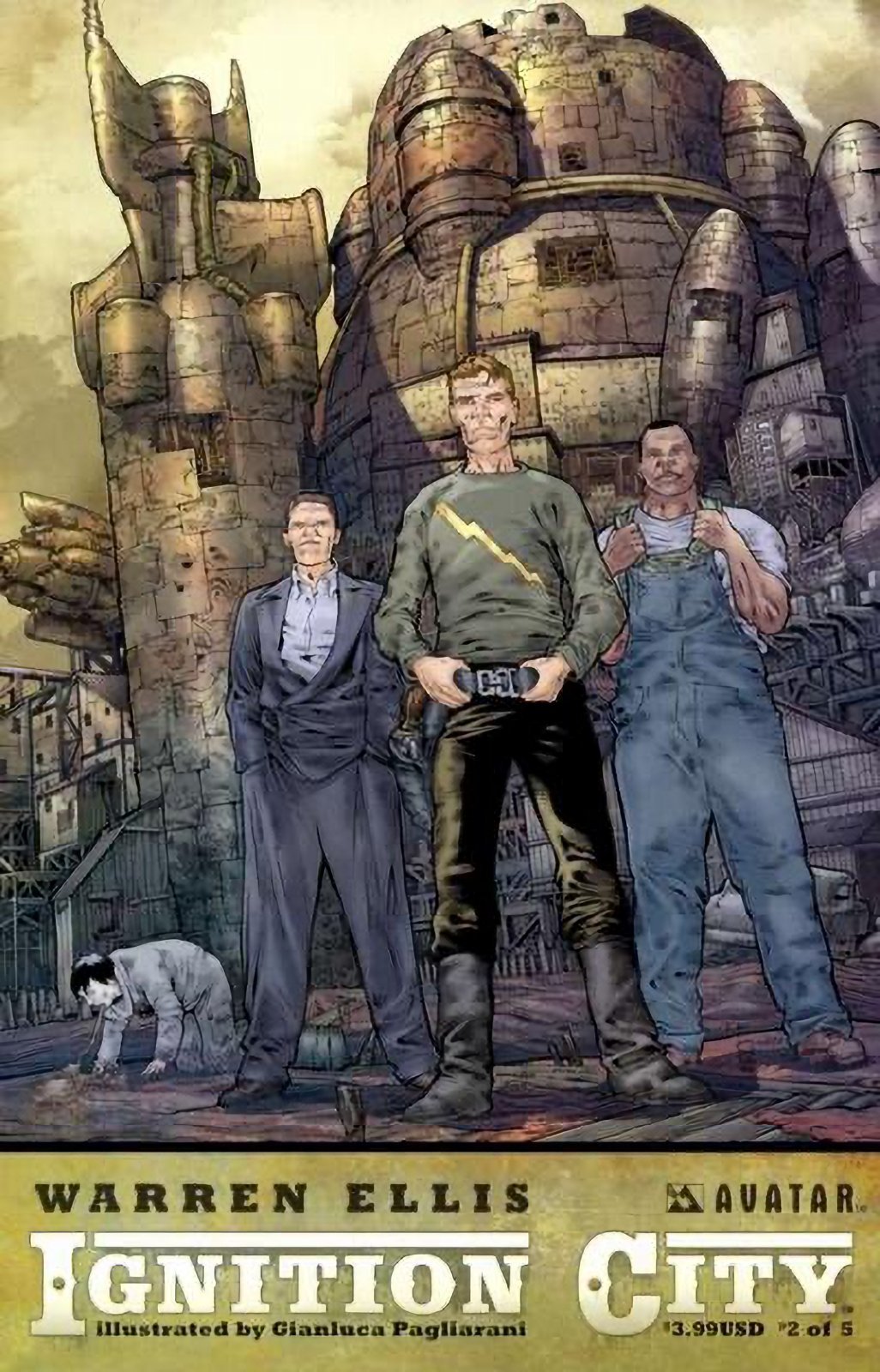 Warren Ellis' Ignition City #2 Regular Cover (2009) Avatar Press Comics