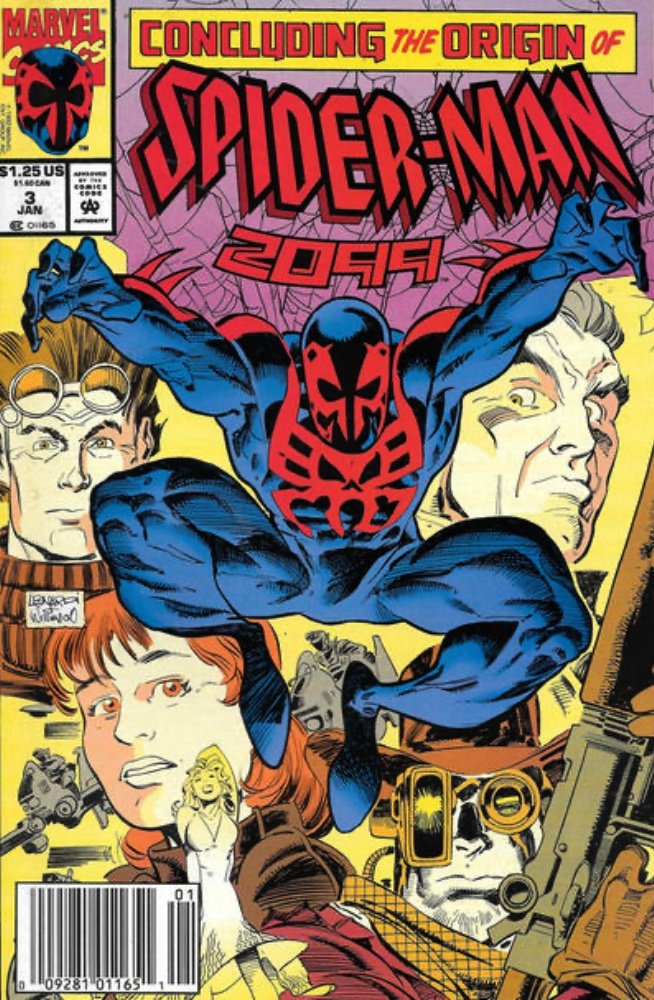 Spider-Man 2099 #3 Newsstand Cover (1992-1996)