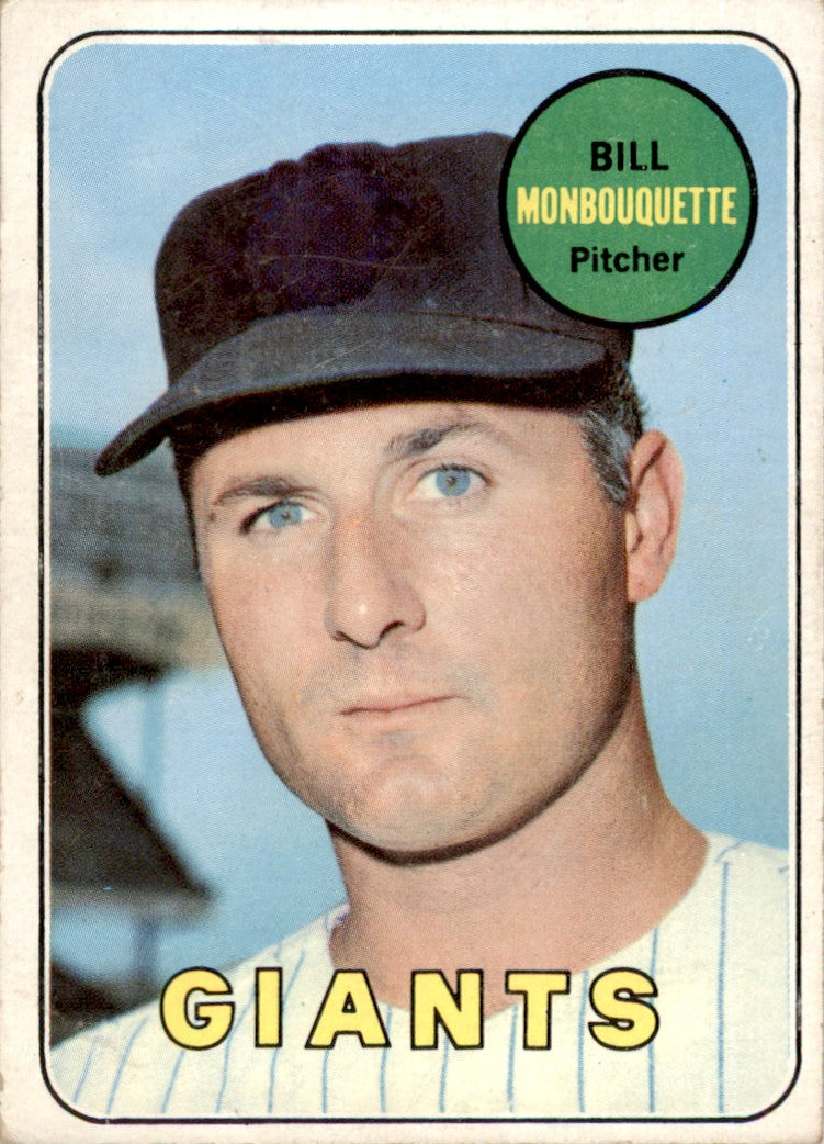 1969 Topps #64 Bill Monbouquette San Francisco Giants VG-EX