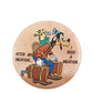 Disney's Goofy After My Vacation I Need a Vacation 1.5" Vintage Button 1987