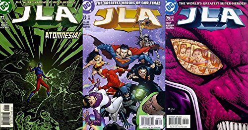 JLA #77-79 (1997-2006) DC Comics - 3 Comics