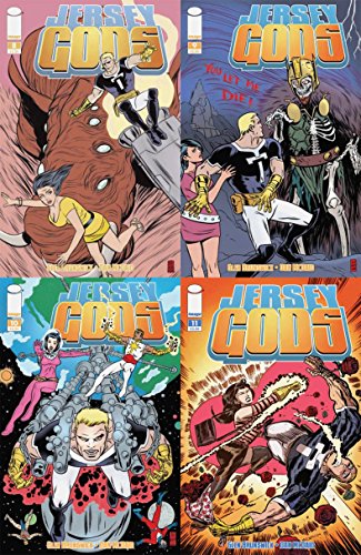 Jersey Gods #8-11 (2009-2010) Limited Series Image Comics - 4 Comics