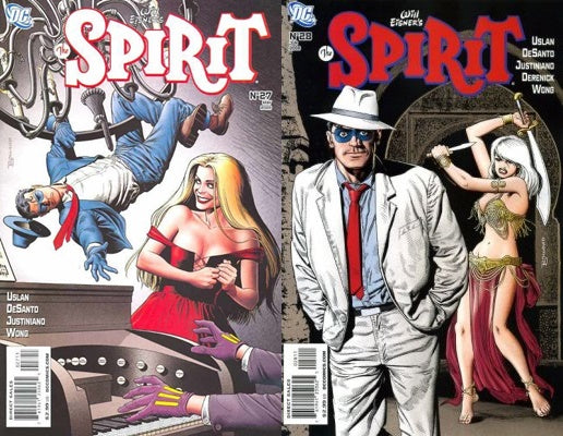 The Spirit #27-28 Volume 6 (2007-2010) DC Comics - 2 Comics