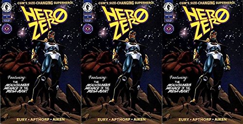 Hero Zero #0 (1994) Dark Horse Comics - 3 Comics