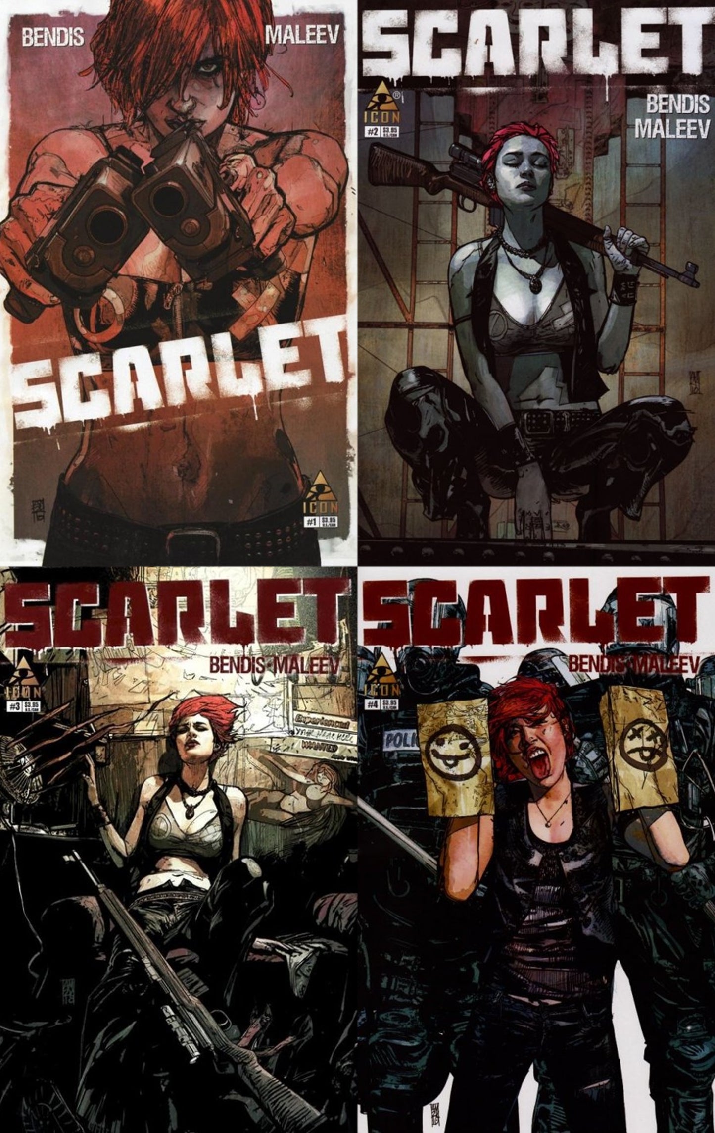 Scarlet #1-4 (2010-2016) Marvel Comics - 4 Comics