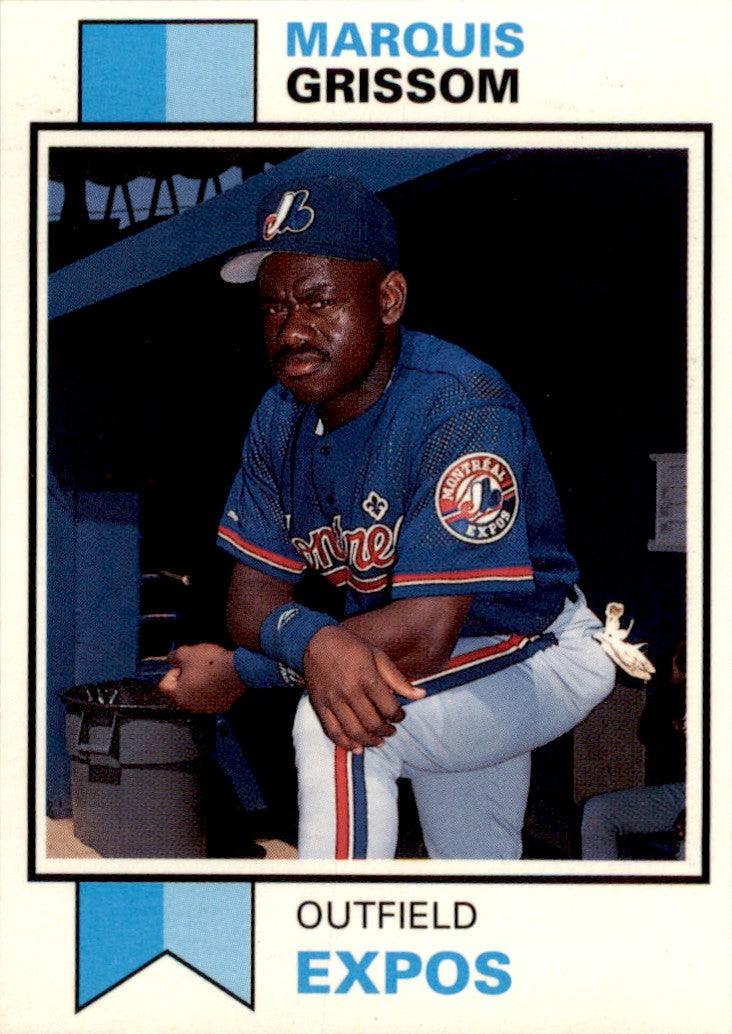 1993 SCD #7 Marquis Grissom Montreal Expos