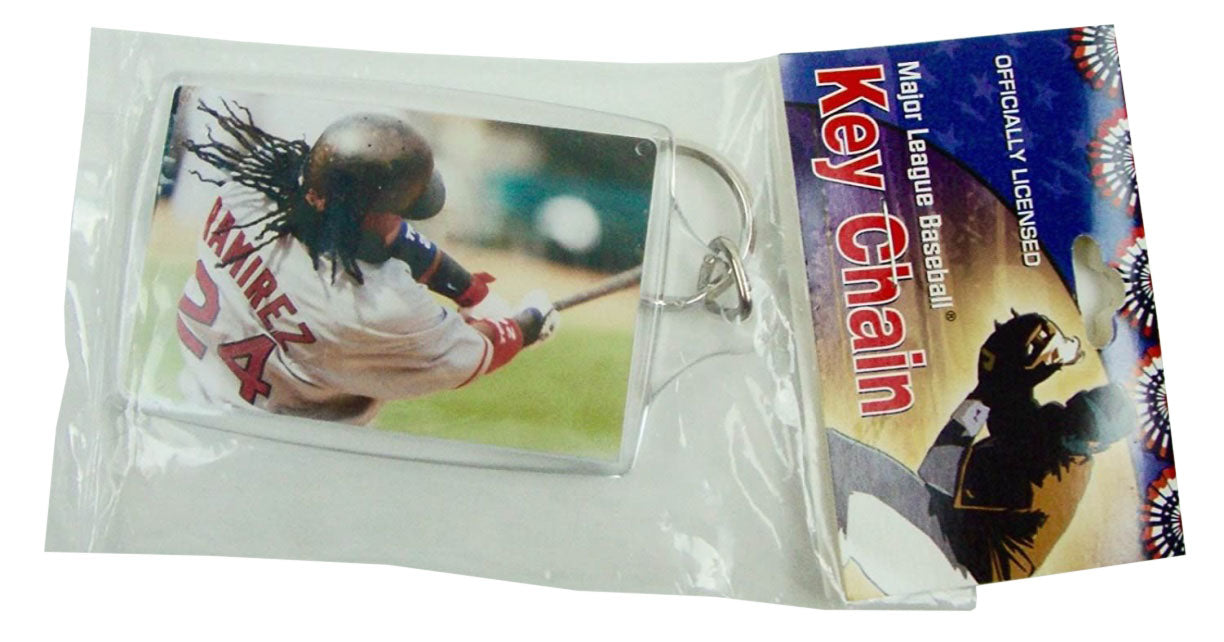 Manny Ramirez 3 Inch MLB Keychain Boston Red Sox Copperstown Collection