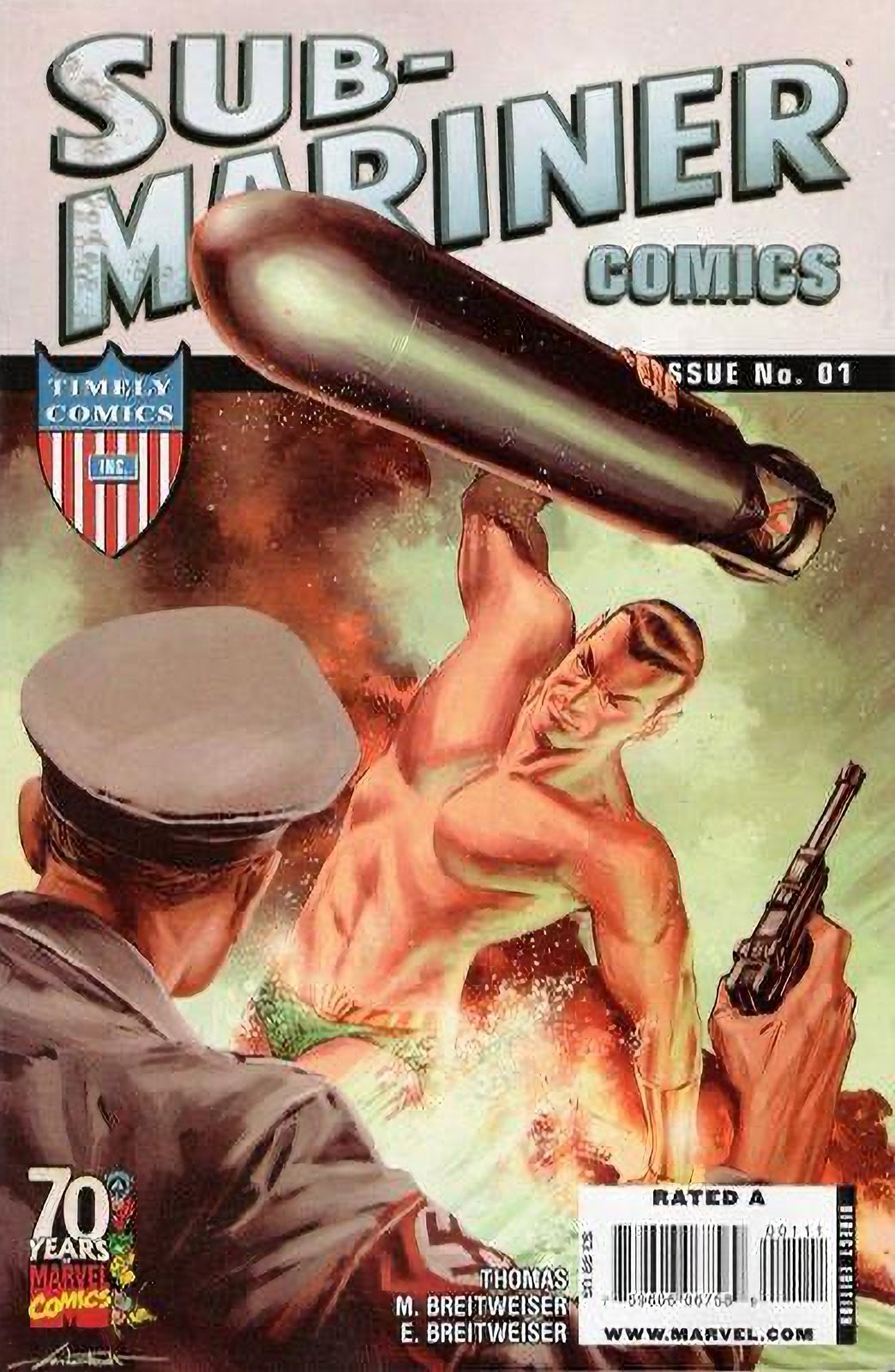 Sub-Mariner Comics 70th Anniversary Special #1 (2009) Marvel Comics
