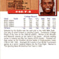 1995 Kenner Starting Lineup Card Calbert Cheaney Washington Bullets
