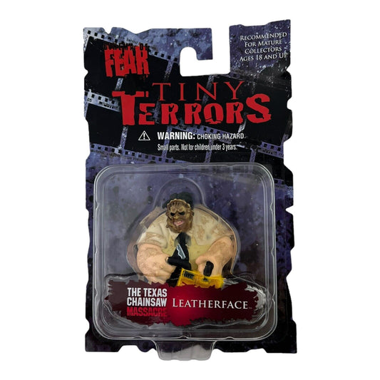 Cinema of Fear Tiny Terrors Texas Chainsaw Leatherface 2” Figure 2009 New