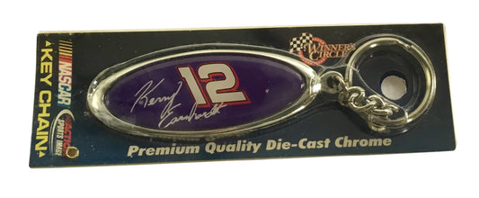 Kerry Earnhardt #12 NASCAR Die Cast Chrome 3 Inch Keychain Winner’s Circle