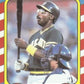 1987 Fleer Limited Edition Baseball #12 Mike Davis