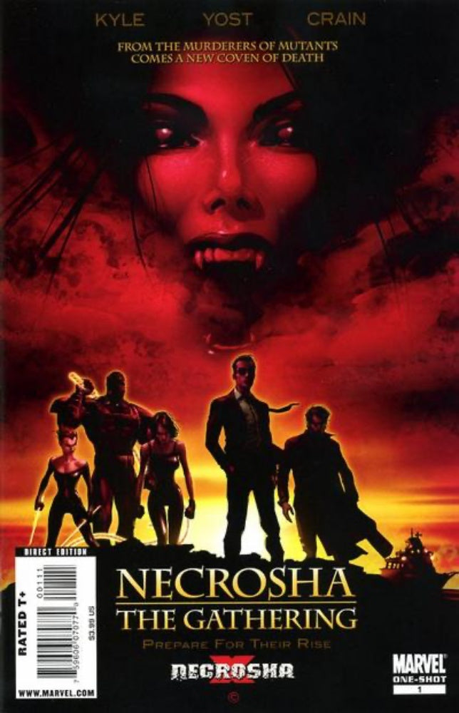 X Necrosha: The Gathering #1 2010 Marvel Comics
