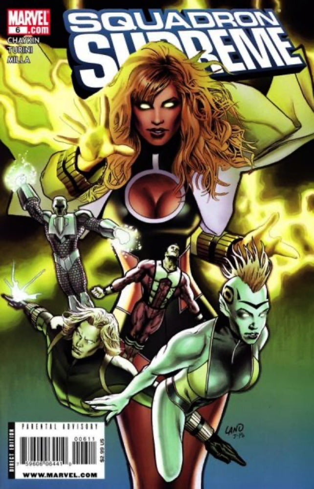 Squadron Supreme #6 (2008-2009) Marvel Comics