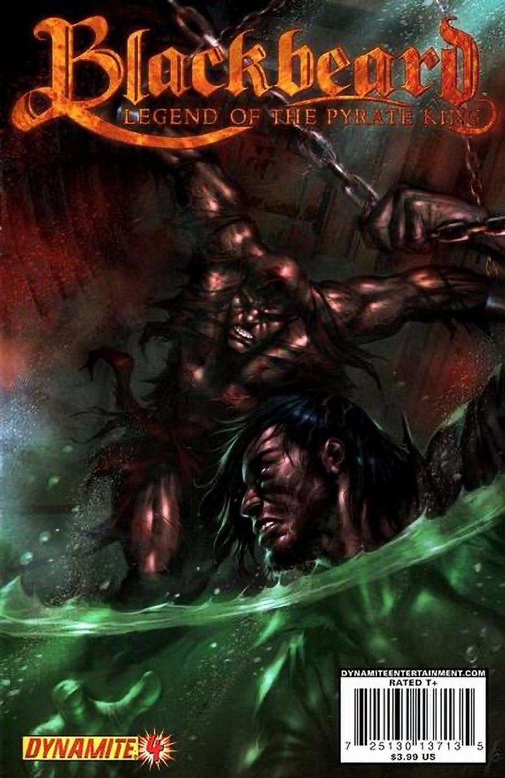 Blackbeard: Legend of the Pyrate King #4 (2009-2010) Dynamite Comics