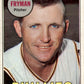 1969 Topps #51 Woody Fryman Philadelphia Phillies VG