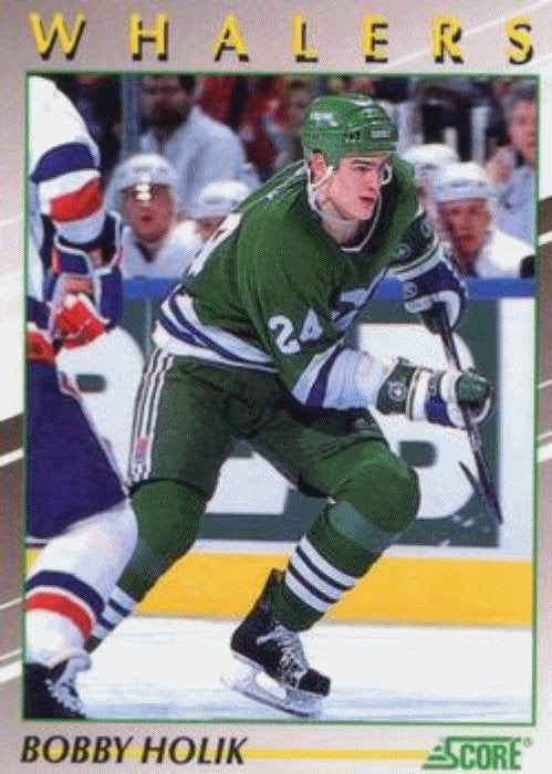 1991-92 Score Young Superstars Hockey 36 Bobby Holik