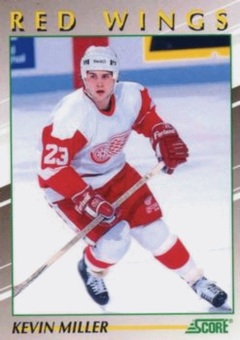 1991-92 Score Young Superstars Hockey 40 Kevin Miller