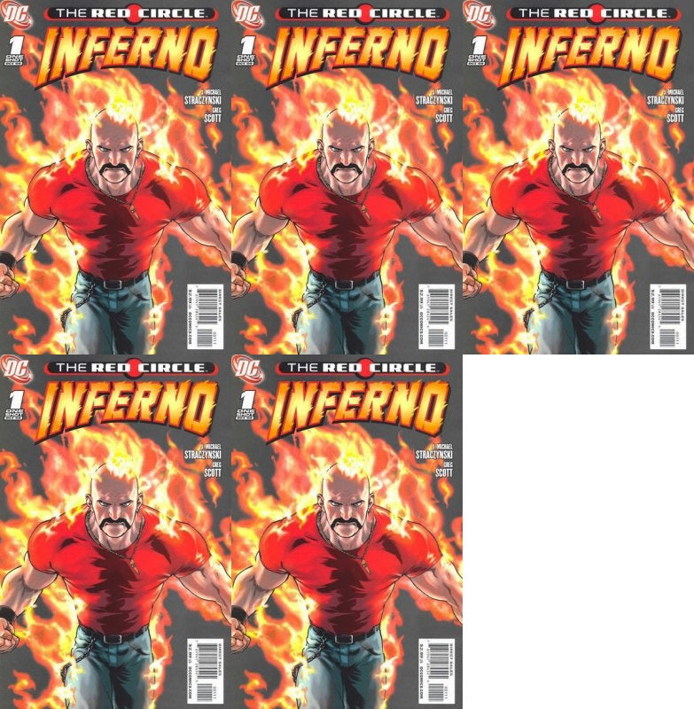 The Red Circle: Inferno (2009) DC Comics - 5 Comics