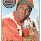 1969 Topps #595 Lee Maye Cleveland Indians EX