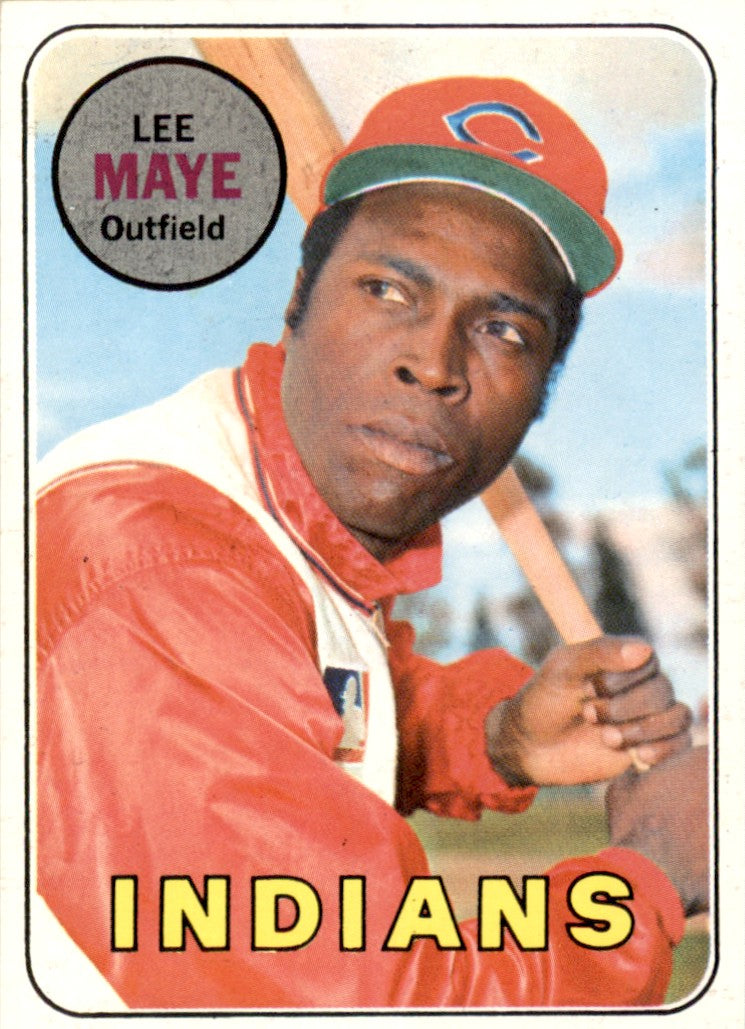 1969 Topps #595 Lee Maye Cleveland Indians EX