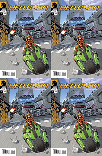 Hellcyon #1 (2010) Dark Horse Comics - 4 Comics