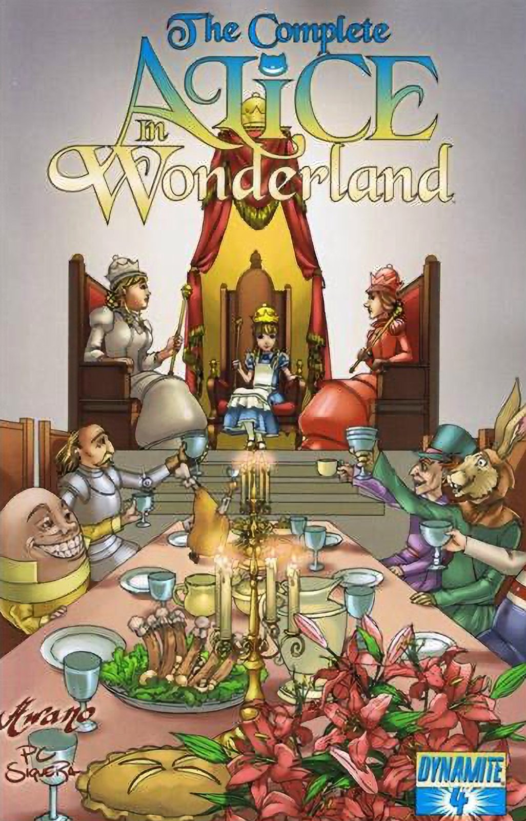 The Complete Alice in Wonderland #4 (2009-2010) Dynamite Comics