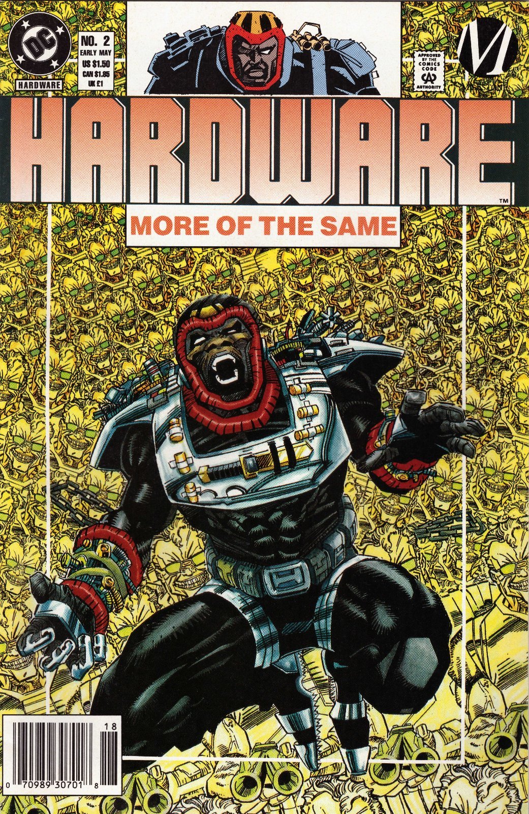 Hardware #2 Newsstand Cover (1993-1997) DC Comics