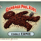 1986 Garbage Pail Kids Series 5 #187B Edible Ernie EX-MT