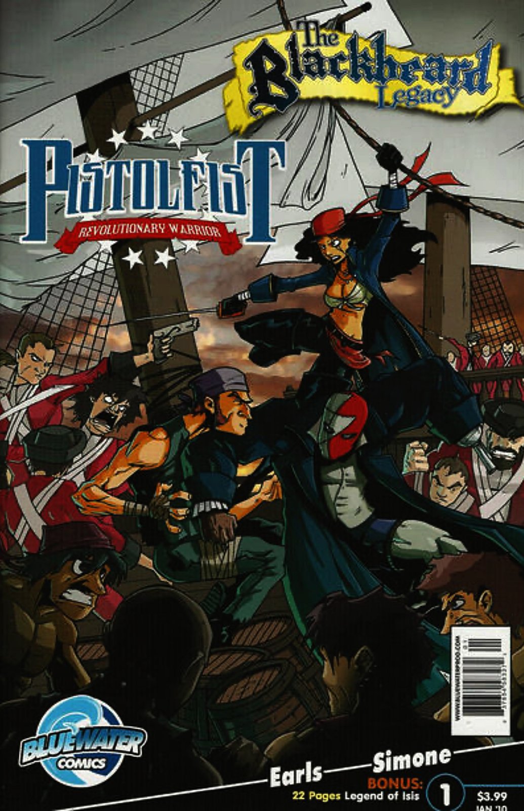 The Blackbeard Legacy: Pistolfist #1 (2010) Bluewater Comics