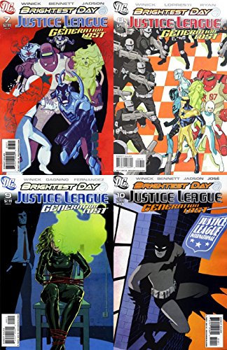 Justice League: Generation Lost #7-10 (2010-2011) DC Comics - 4 Comics