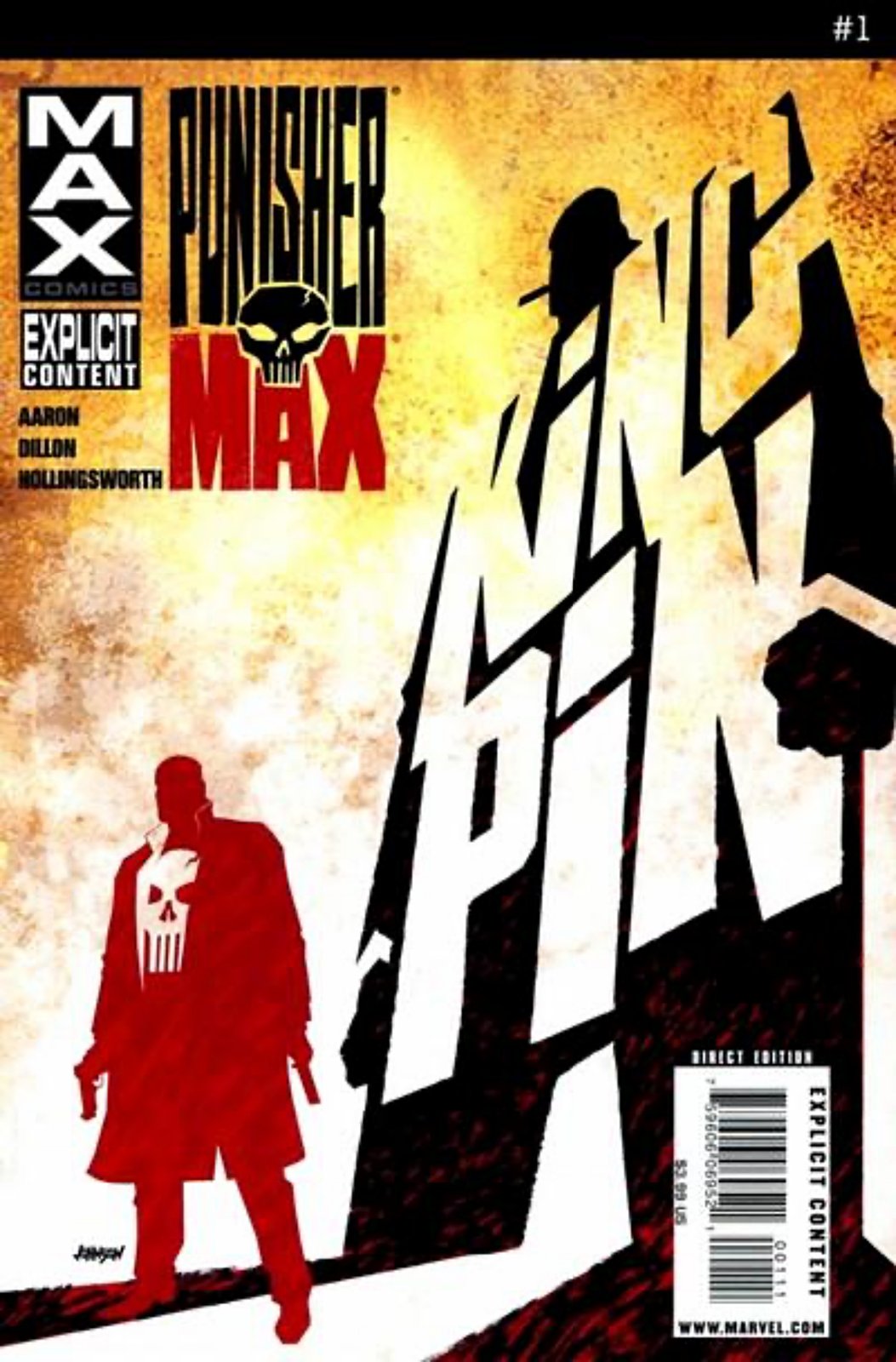 PunisherMax #1 (2010-2012) Marvel Comics