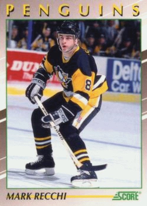 1991-92 Score Young Superstars Hockey 22 Mark Recchi