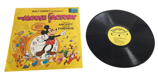 Walt Disney Productions' The Mouse Factory Presents 1972 Disneyland Vinyl LP