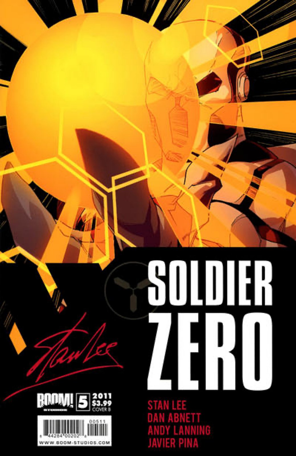 Soldier Zero #5B (2010-2011) Boom! Comics