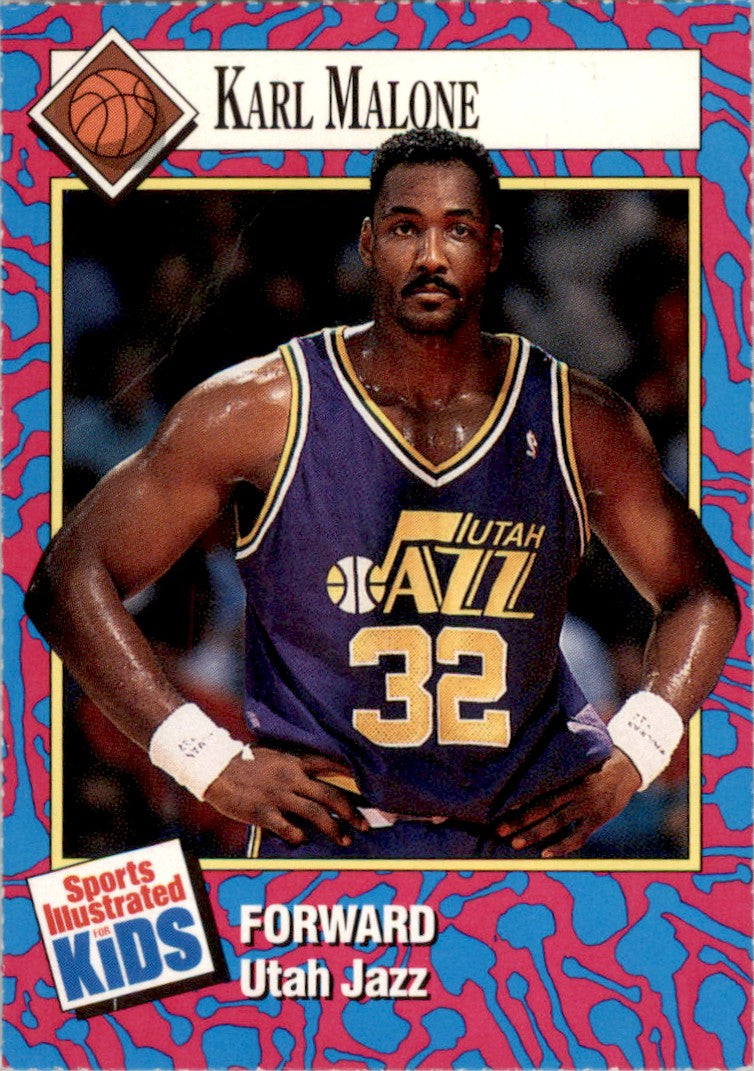 1993 Sports Illustrated for Kids #122 Karl Malone Utah Jazz