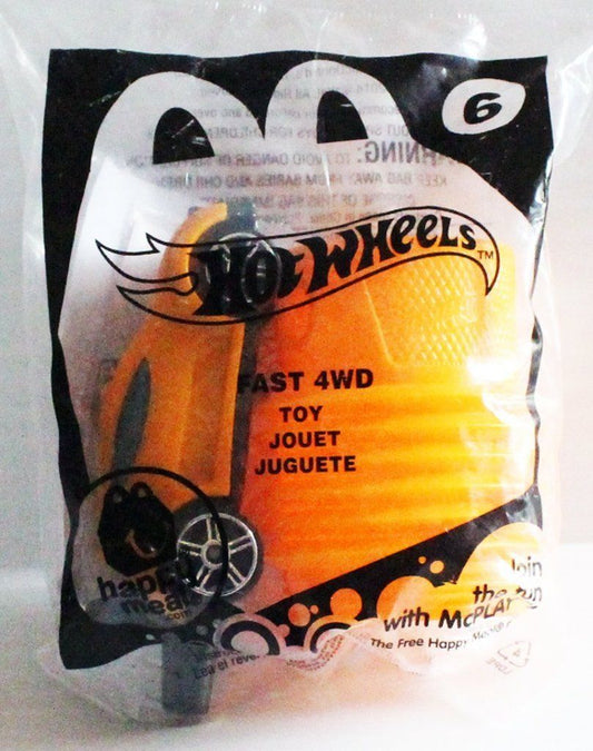 McDonad's Happy Meal Toy Hot Wheels #6 Fast 4WD from 2011