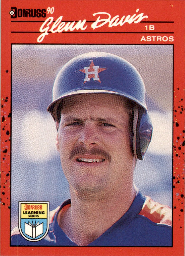1990 Donruss Learning Series #22 Glenn Davis Houston Astros
