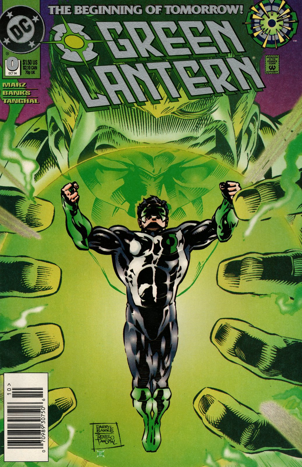 Green Lantern #0 Newsstand Cover (1990-2004) DC