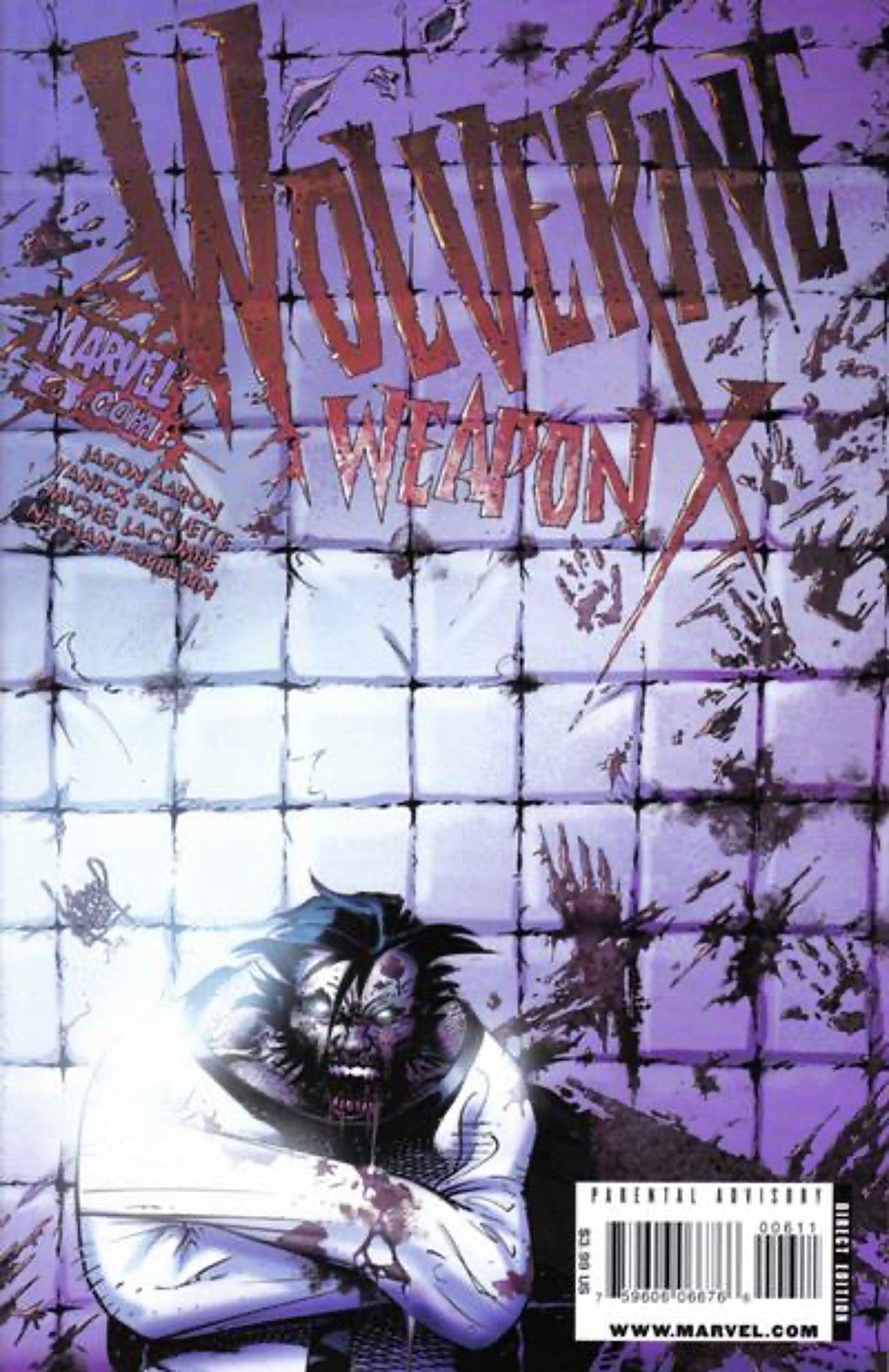 Wolverine Weapon X #6 Adam Kubert Cover (2009-2010) Marvel Comics