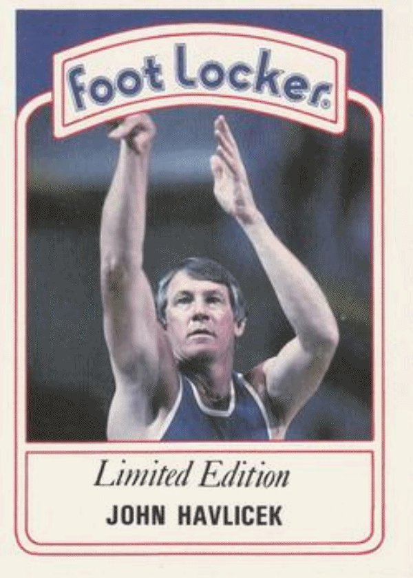 1991 Foot Locker Slam Fest Basketball #7 John Havlicek Boston Celtics