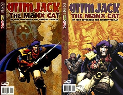 Grimjack: The Manx Cat #1-2 (2009-2010) IDW Comics - 2 Comics