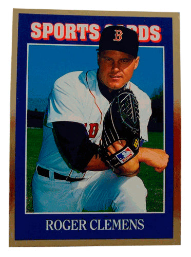 1992 Allan Kaye's Sports Cards #77 Roger Clemens Boston Red Sox