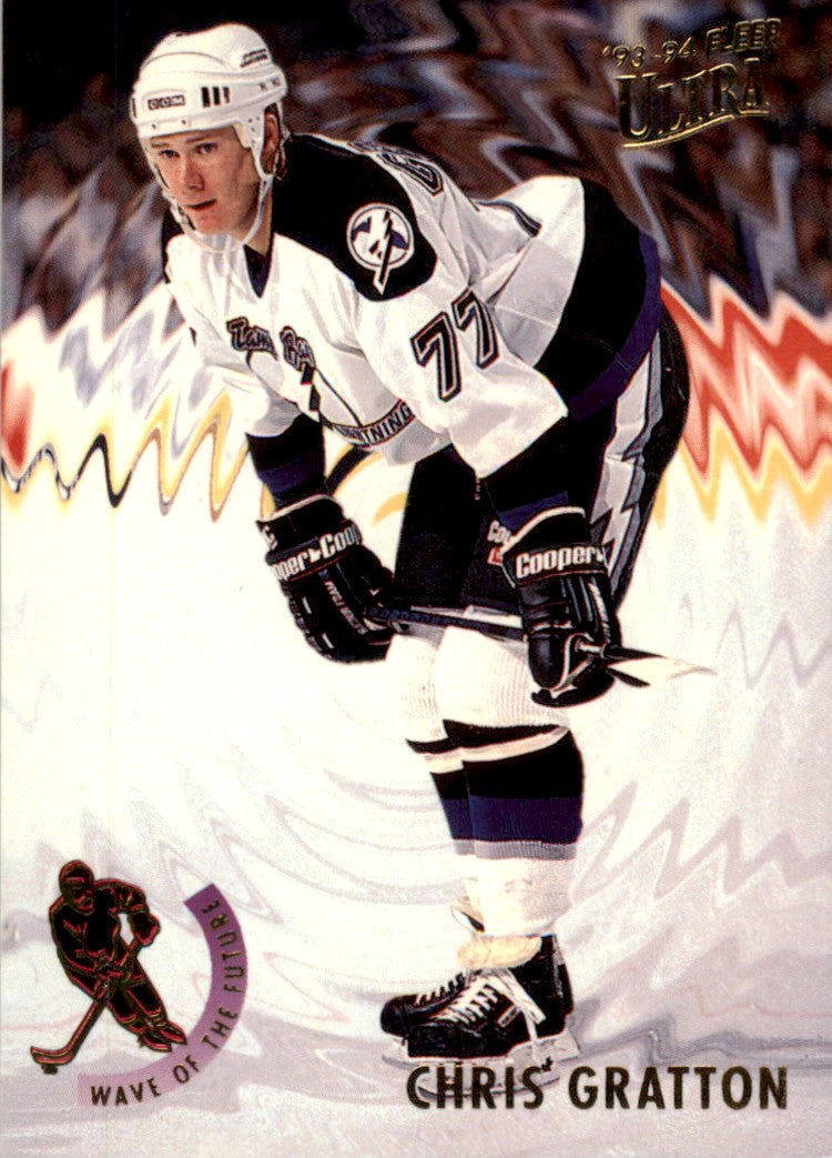 1993 Ultra Wave of the Future #5 Chris Gratton Tampa Bay Lightning